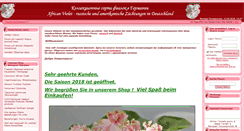 Desktop Screenshot of fialki.de